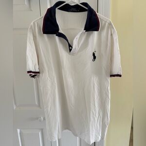 Polo Ralph Lauren-Men's Pique Cotton, White, Size XLT